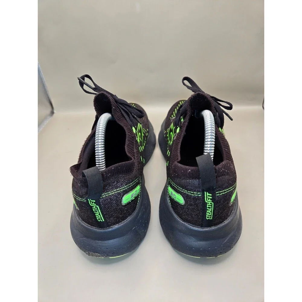 Brooks Glycerin StealthFit 20 Shoes Mens 8D Black Road Running Athletic Sneakers